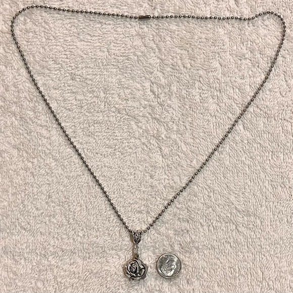 SAINT MICHAEL ROSARY LOCKET NECKLACE - Picture 8 of 10